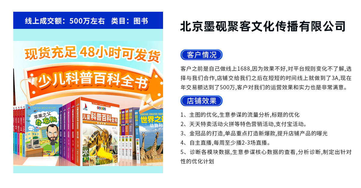 服務案例 - 北京墨硯聚客文化傳播有限公司